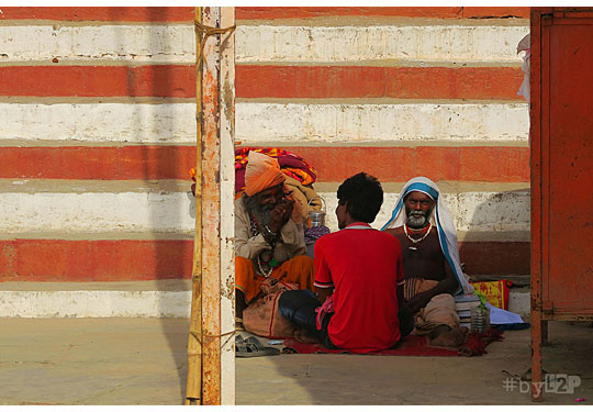 Pause à Varanasi