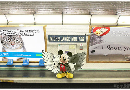 Station Mickey l'Ange-Molitor