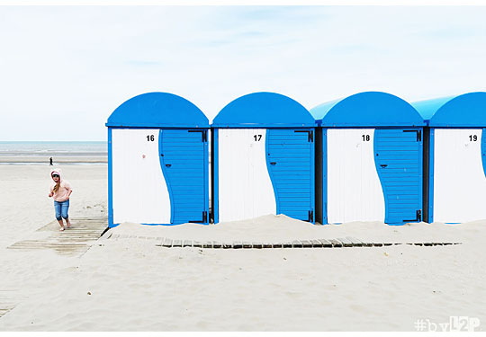 Cabine-de-plage à Dunkerque