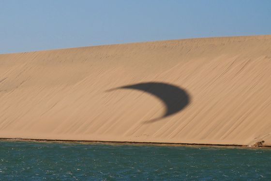 DDakhla kitesurf shadow Dune