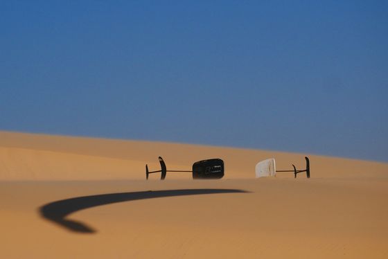 Dakhla foiling kitesurf shadow Dune