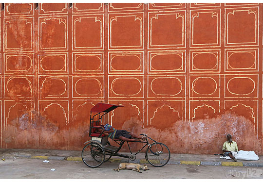 L'heure de la sieste à Jaipur